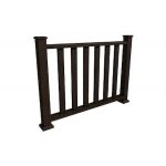 Перила WOODVEX Select фигурные 50х100х3000 Венге