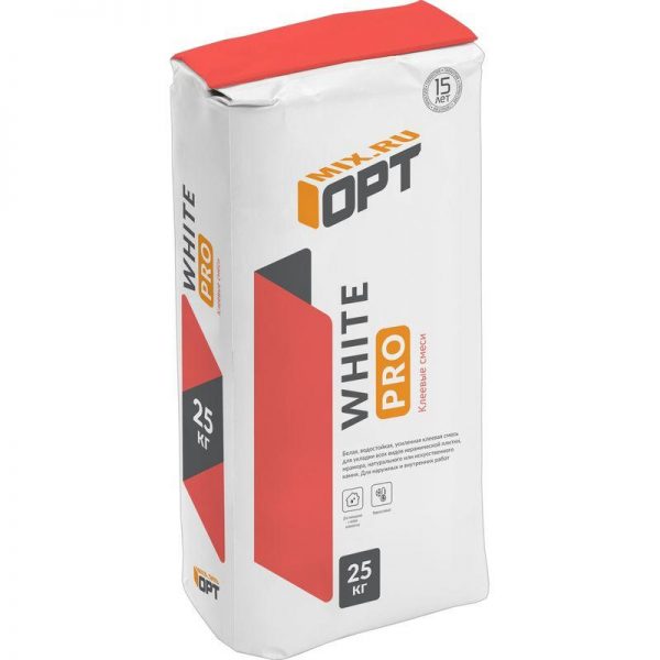 Клеевая смесь WHITE  PRO