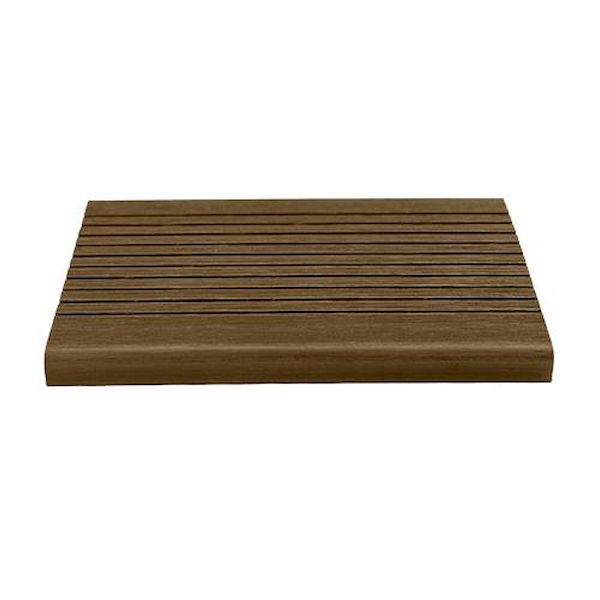 Ступень ДПК RusDecking UnoDeck Scala 345х23х4000 Орех Полнотелая