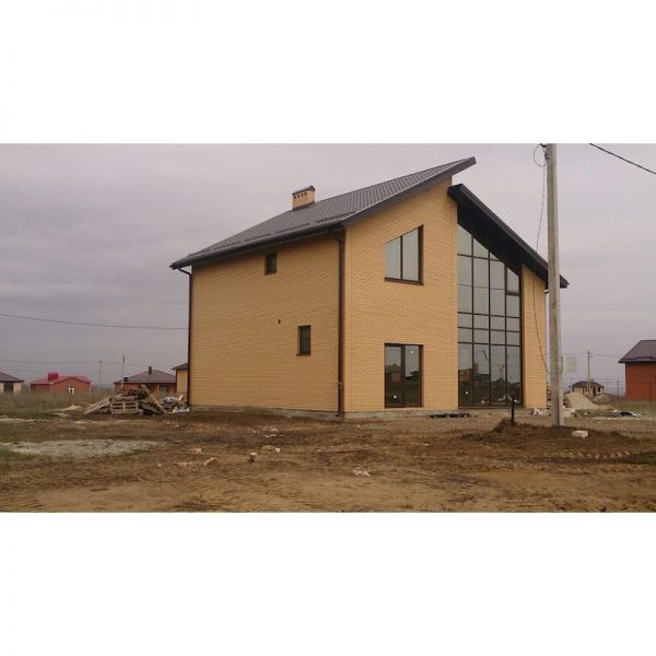 Кирпич облицовочный Тербунский Гончар М175 Золотистый Гладкий 250х85х65 мм 0. 7 НФ