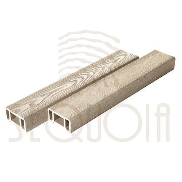 Перила Sequoia Evolution 3D WOOD 45х90х3000 WHITE