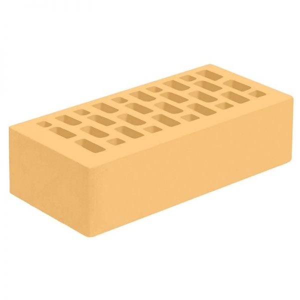 Кирпич облицовочный Голицынский КЗ М175 ЯНТАРЬ 250Х120Х65 мм 1НФ