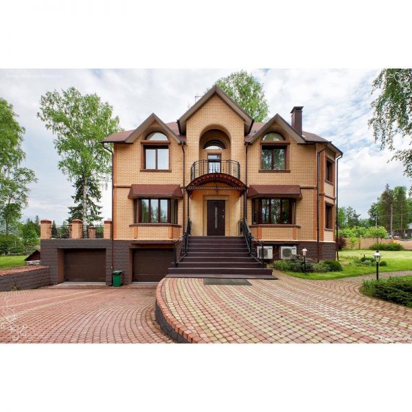 Кирпич облицовочный Голицынский КЗ М175 СОЛОМА гладкая 250Х120Х65 мм 1НФ