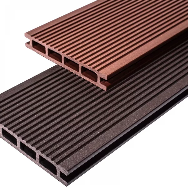 Террасная доска Darvolex 150х23.5х6000 Венге Пустотелая