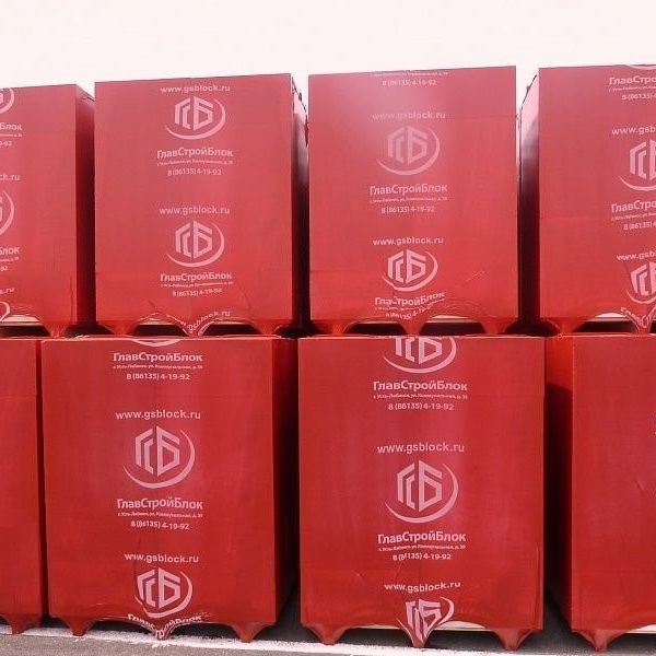Газосиликатные блоки ГлавСтройБлок D500 625х300х200