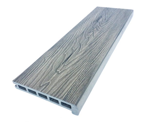 Ступень ДПК пустотелая TimberTex мультикрем