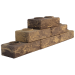 Лего кирпич облицовочный гиперпрессованный Мрамор желтый-коричневый премиум-класса фирмы ERMIX