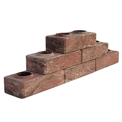 Лего кирпич облицовочный гиперпрессованный Трехцветный премиум-класса фирмы ERMIX