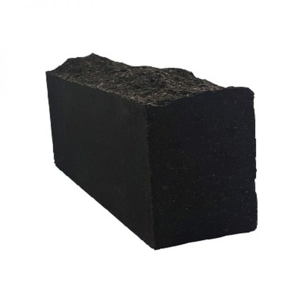 Кирпич облицовочный гиперпрессованный Гипербел М250 Ложок Графит 230х100х65 мм 1 НФ