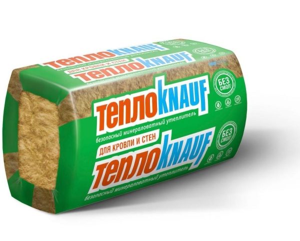 УТЕПЛИТЕЛЬ МИНЕРАЛЬНАЯ ВАТА KNAUF ДЛЯ КРОВЛИ И СТЕН TS036, 50*610*1230