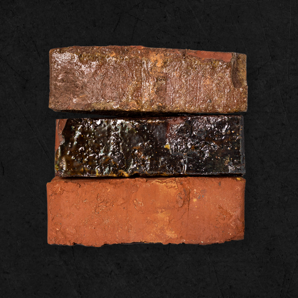 Клинкерный кирпич ручной формовки (брусок) “Брайт”