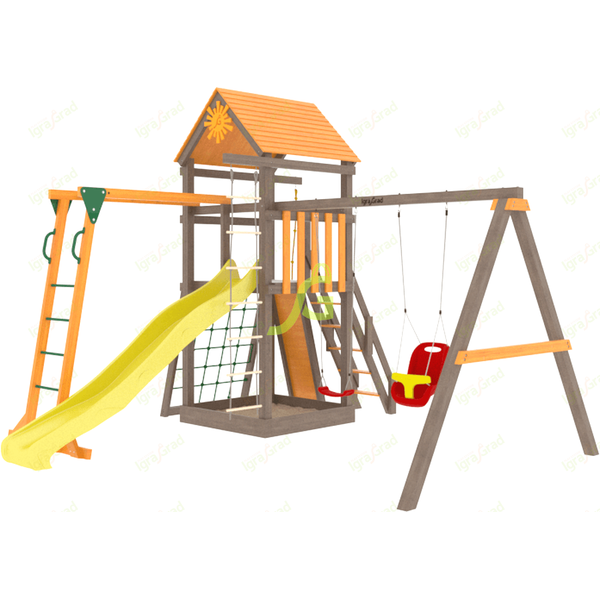 Детская площадка IgraGrad Панда Фани Gride с рукоходом