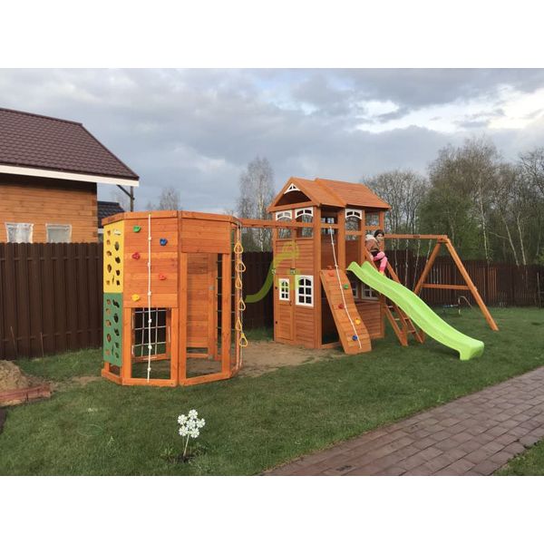 Детская площадка IgraGrad Клубный домик 2 с WorkOut Luxe