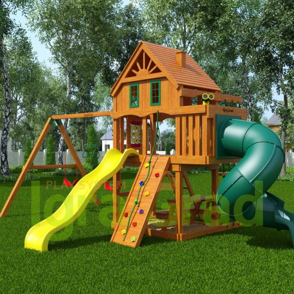 Детская площадка IgraGrad Шато с трубой (Домик)