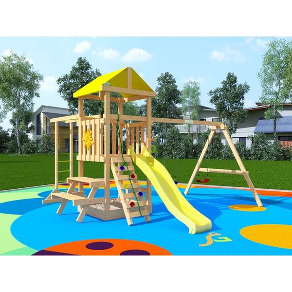 Детская площадка IgraGrad Крафтик со столиком и рукоходом