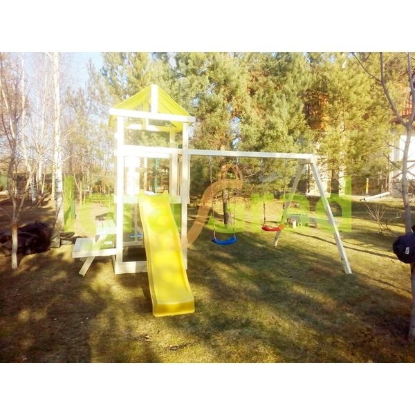 Детская площадка IgraGrad Крафтик со столиком и рукоходом Детская площадка IgraGrad Крафтик со столиком и рукоходом