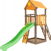 Детская площадка IgraGrad Панда Фани Fort с сеткой