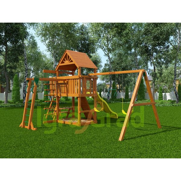 Детская площадка IgraGrad Шато с рукоходом (Дерево)