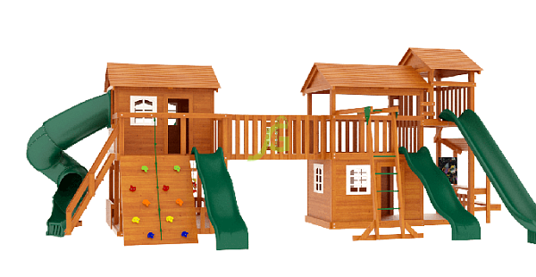 Детская деревянная площадка ‘IgraGrad Домик 6’