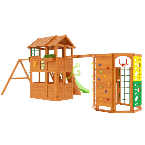 Детская площадка IgraGrad Клубный домик 2 с WorkOut