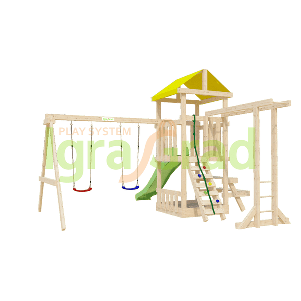 Детская площадка IgraGrad Крафтик со столиком и рукоходом Детская площадка IgraGrad Крафтик со столиком и рукоходом