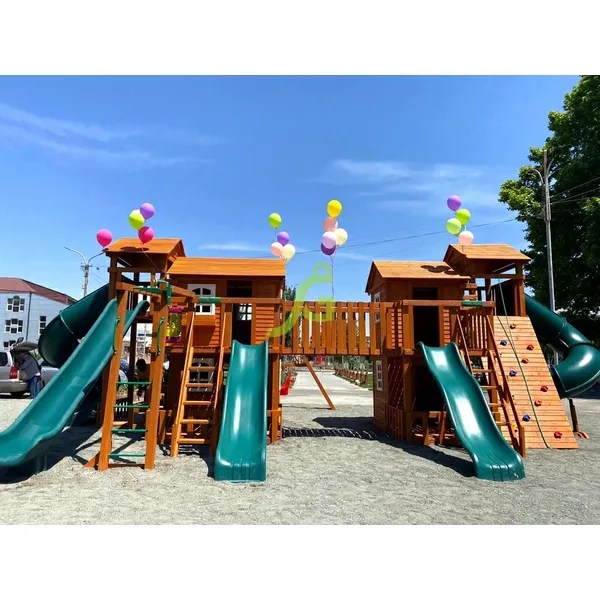 Детская деревянная площадка ‘IgraGrad Домик 7’ Детская деревянная площадка ‘IgraGrad Домик 7’