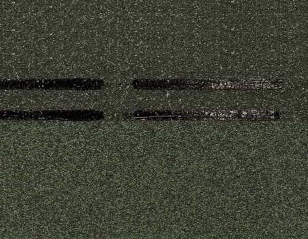 Коньково-карнизная черепица Standard, зелёный