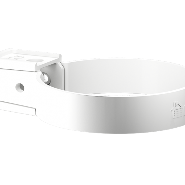 Хомут универсальный для водосточной трубы Premium, пломбир