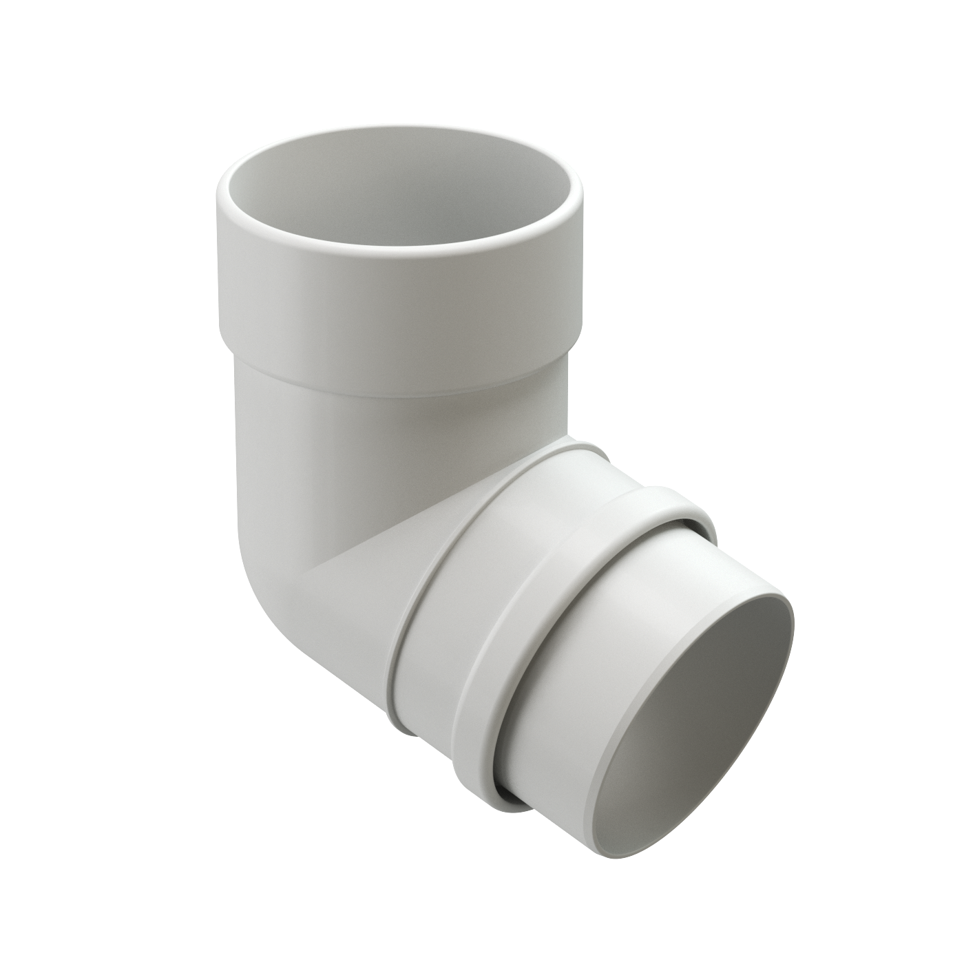 Колено 72˚ для водосточной трубы Premium, пломбир Колено 72˚ для водосточной трубы Premium, пломбир