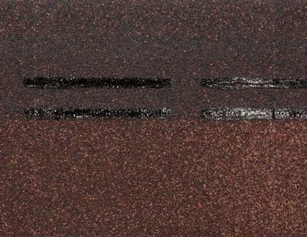 Коньково-карнизная черепица Standard, коричневый