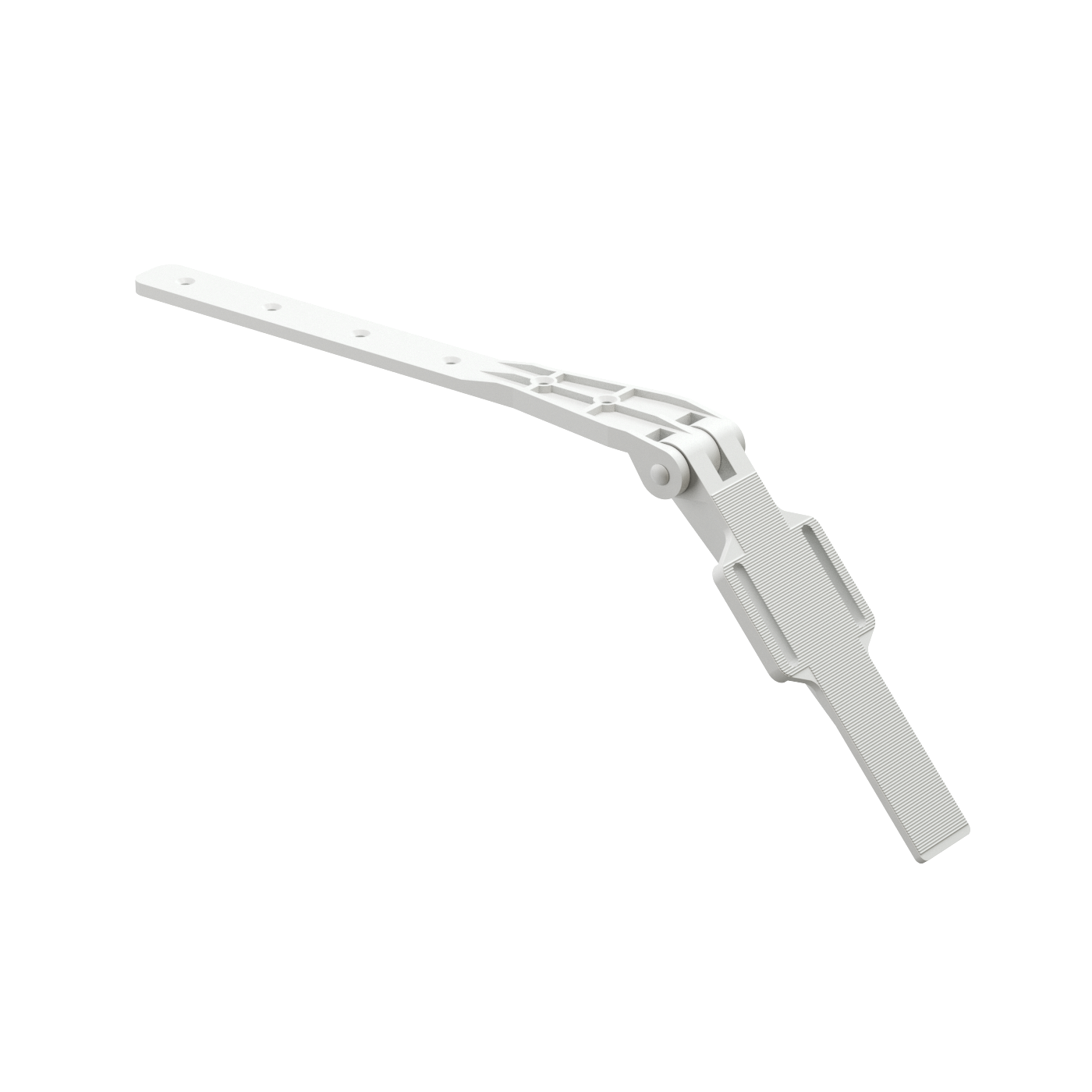 Крепление регулируемое для кронштейна желоба Premium, пломбир Крепление регулируемое для кронштейна желоба Premium, пломбир