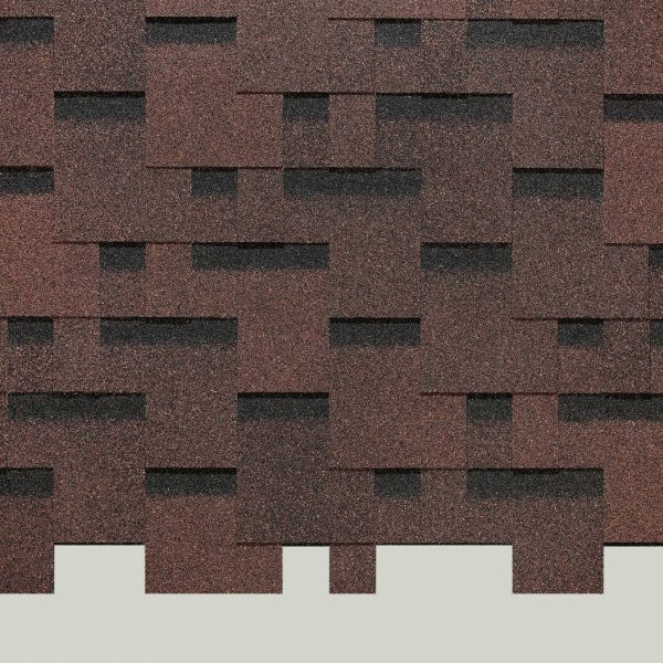 Гибкая черепица Europa, Матрица, Коричневый