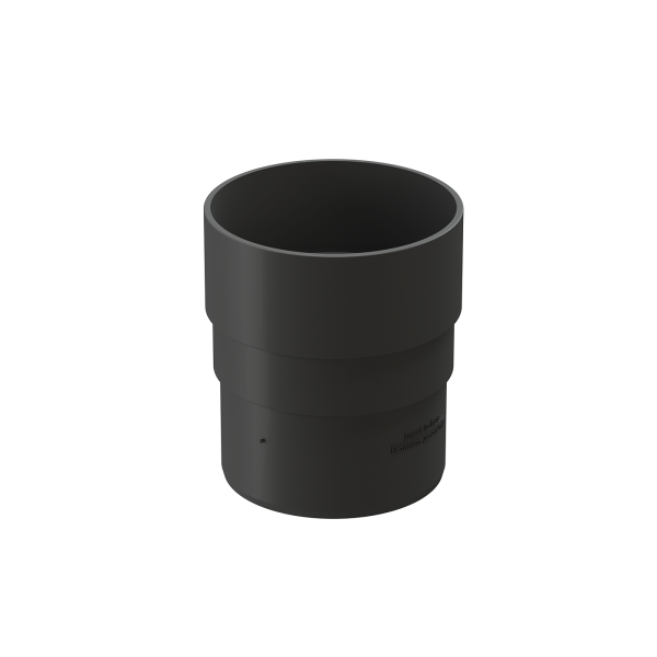 Муфта соединительная для водостока Premium, шоколад