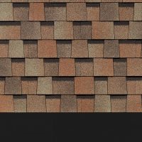 Ламинированная черепица Серия Dragon Standard, красный