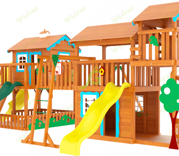 Детская площадка IgraGrad Домик 6 Совёнок