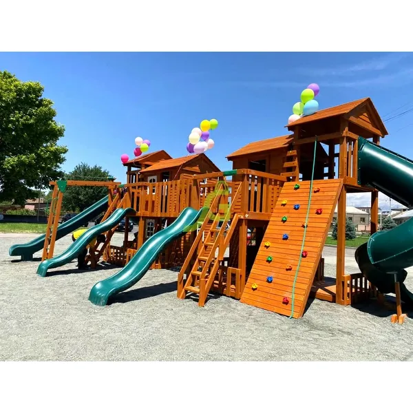 Детская деревянная площадка ‘IgraGrad Домик 7’ Детская деревянная площадка ‘IgraGrad Домик 7’