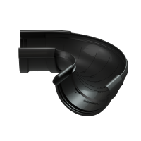 Угол желоба регулируемый LUX, шоколад