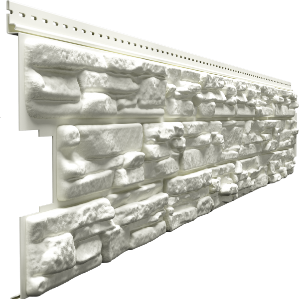 Сайдинг LUX под камень, ROCKY, кокос