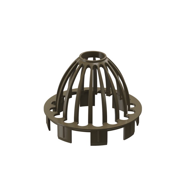 Сетка для защиты водостока Premium, каштан