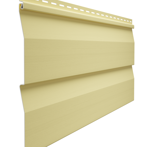 Сайдинг Standard, Корабельный брус, лимон