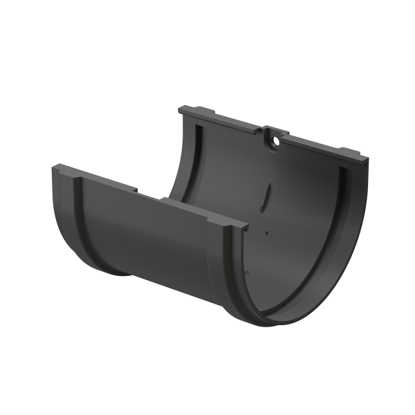 Соединитель желобов Premium, шоколад