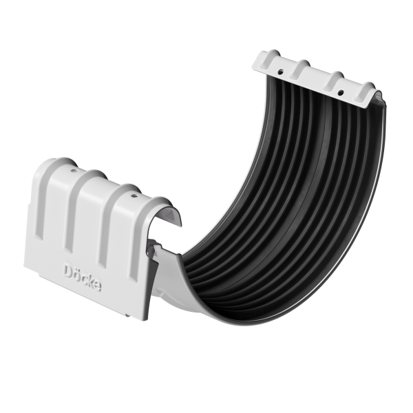 Соединитель желобов Stal Premium, пломбир