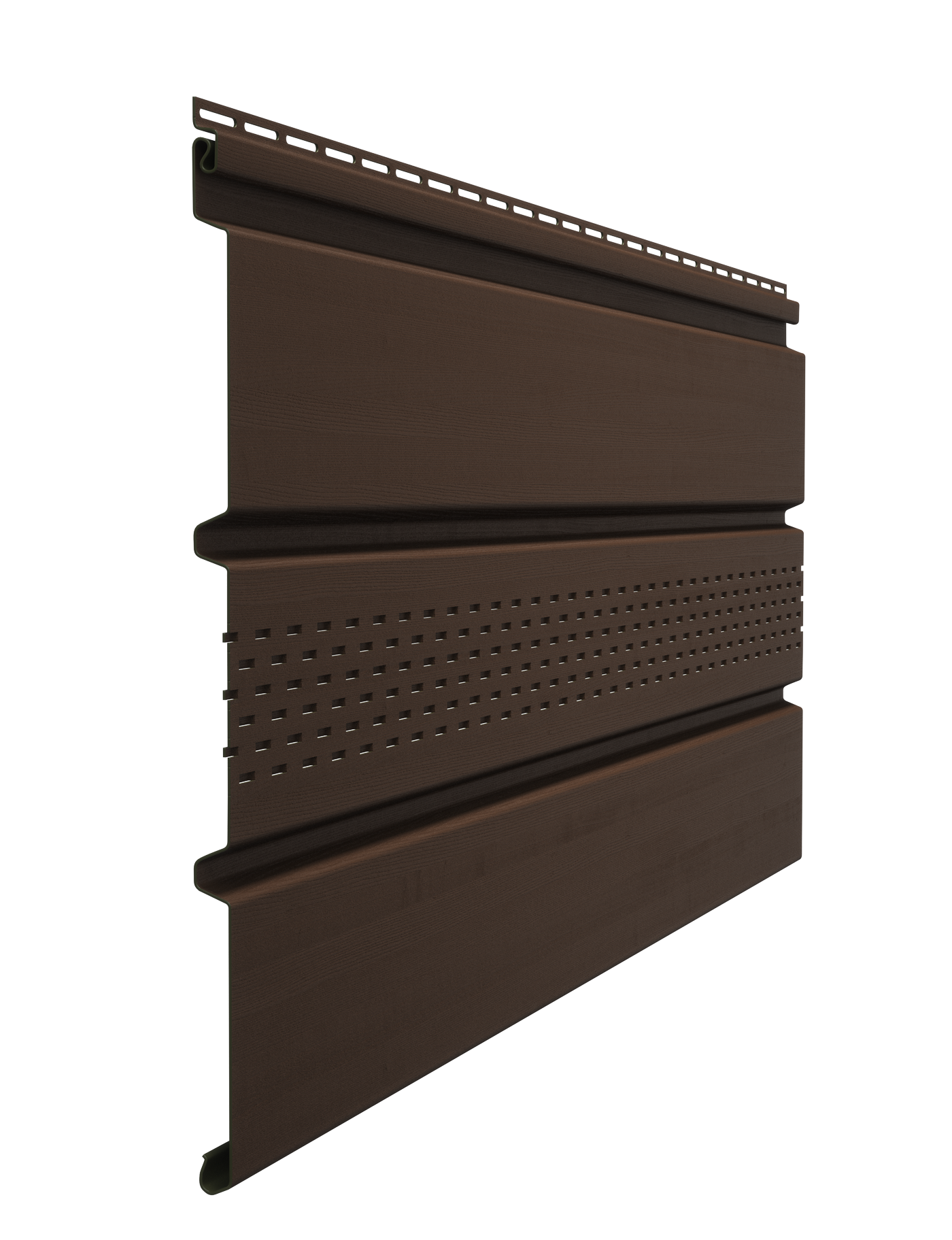 Софит Standard, T4 с центральной перфорацией, каштан Софит Standard, T4 с центральной перфорацией, каштан