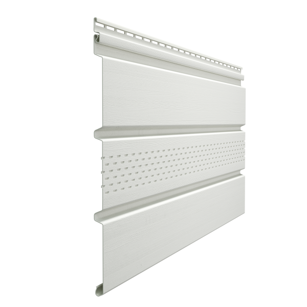 Софит Premium, T4 с центральной перфорацией, пломбир