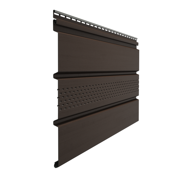 Софит Premium, T4 с центральной перфорацией, шоколад