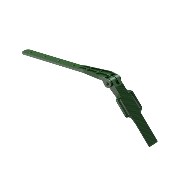 Крепление регулируемое для кронштейна желоба Standard, зеленый