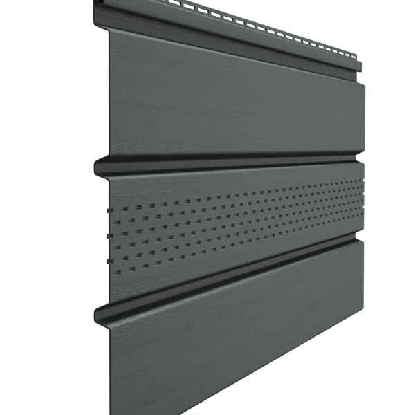Софит Standard, T4 с центральной перфорацией, графит