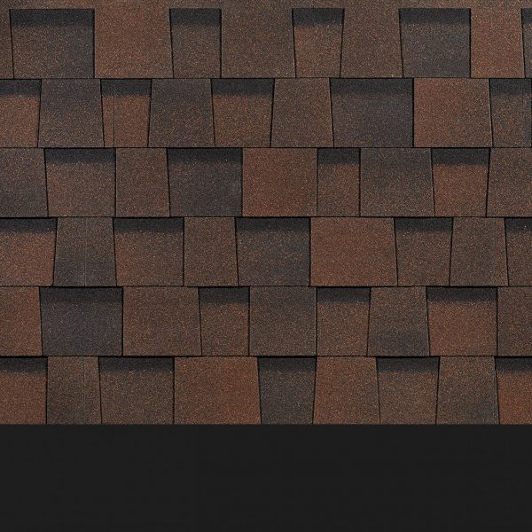 Ламинированная черепица Серия Dragon Standard, тёмно-коричневый