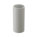 Труба водосточная 1 м Lux, пломбир