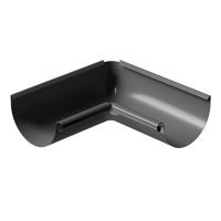 Внутренний угол желоба 90˚ Stal Premium, шоколад